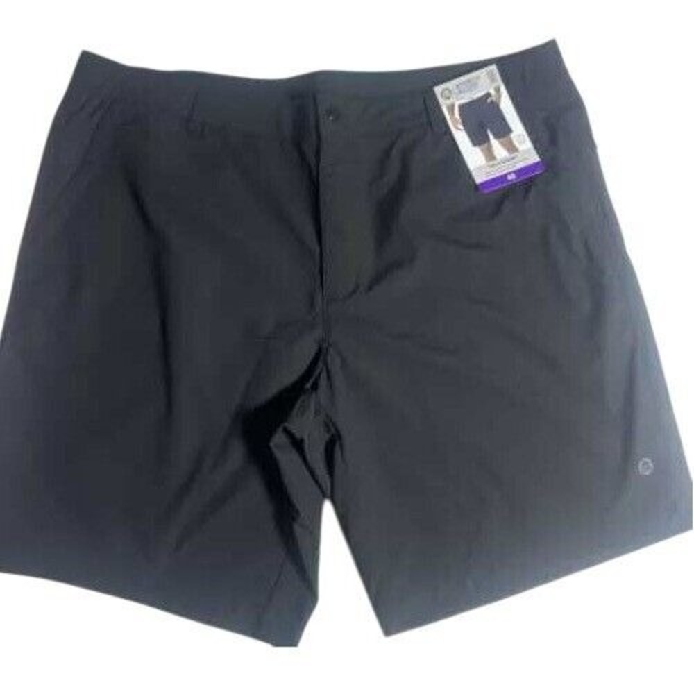 Mondetta Outdoor Project Mens Tech Shorts‎ Elastic Waistband Black Size 40 New!